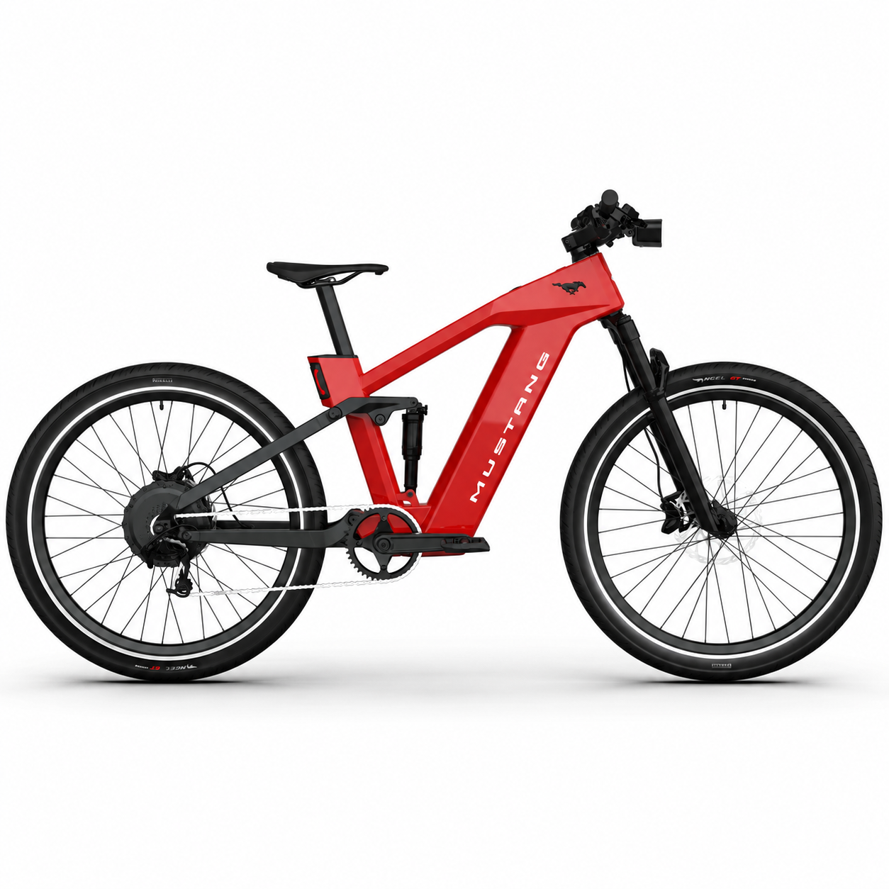 Red Mustang electric bicycle